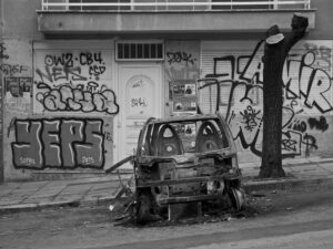 Wie Athens Krise die Wände zum Sprechen bewegte